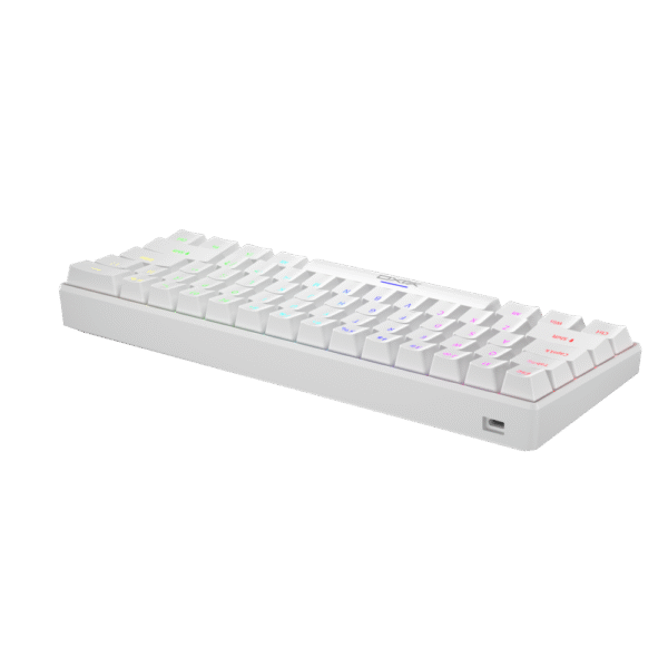 YAXO Klawiatura mechaniczna 61 klawiszy NUXLAK Outemu RS Alpine White - obrazek 3