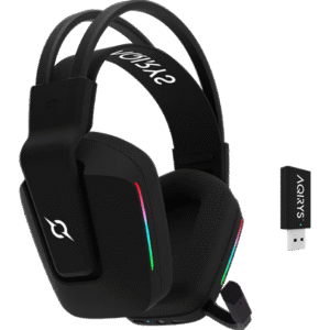 AQIRYS Słuchawki Dual Mode: Wirelles&BT+Wired ALYA V2.0 black