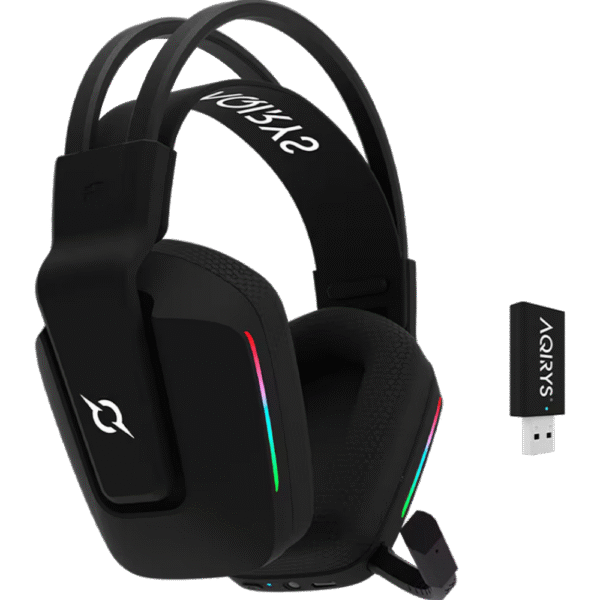 AQIRYS Słuchawki Dual Mode: Wirelles&BT+Wired ALYA V2.0 black