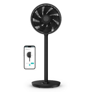 Wentylator Duux Whisper Flex 2 | Stojący | Cichy | Czarny | 34 cm