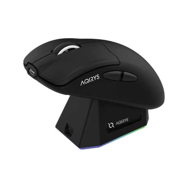 AQIRYS Myszka Dual Mode: Wirelles+Wired M60 black - obrazek 8
