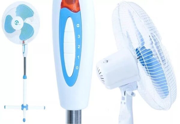 Stojący wentylator ZW41 z oscylacją i regulacją 230V, duży model