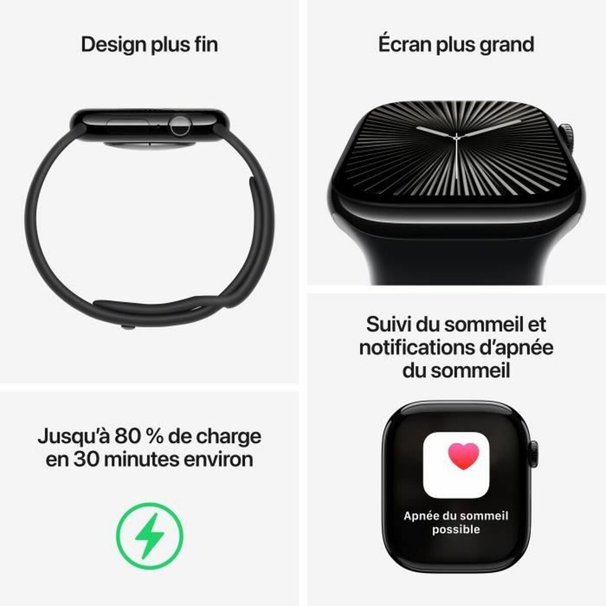Smartwatch Apple Watch Series 10 Niebieski Srebrzysty 46 mm - obrazek 3