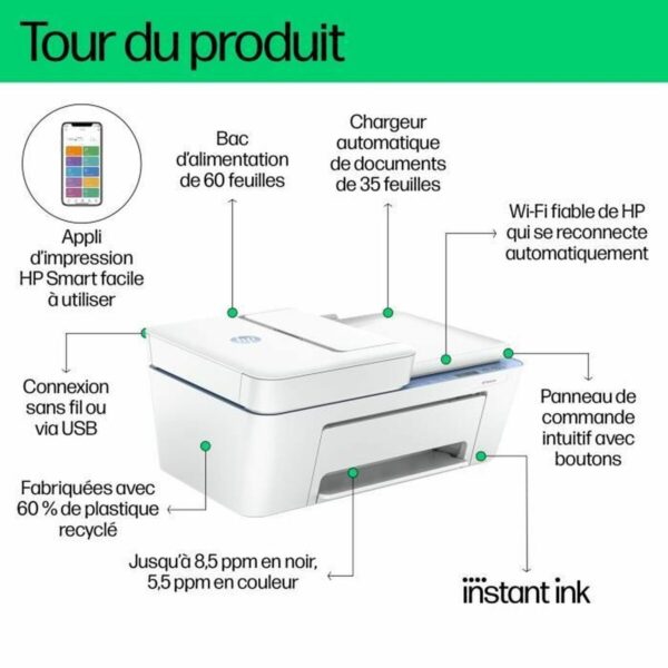 Drukarka Wielofunkcyjna HP Deskjet 4222e - obrazek 3