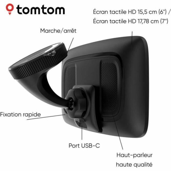 Nawigator GPS TomTom PLUS 7" - obrazek 6