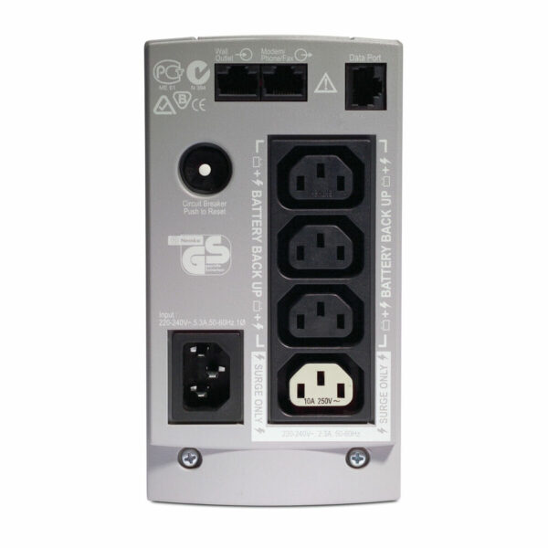 Zasilacz awaryjny UPS Interaktywny APC BK650EI 650 VA 400 W - obrazek 2