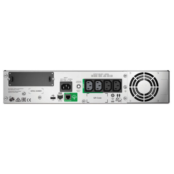 Zasilacz awaryjny UPS Interaktywny APC SMT1500RMI2UC 1000 W - obrazek 2