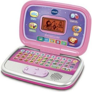 Komputer przenośny Vtech Ordi Genius Kid Gra edukacyjna Różowy Interaktywny Francuski (FR)