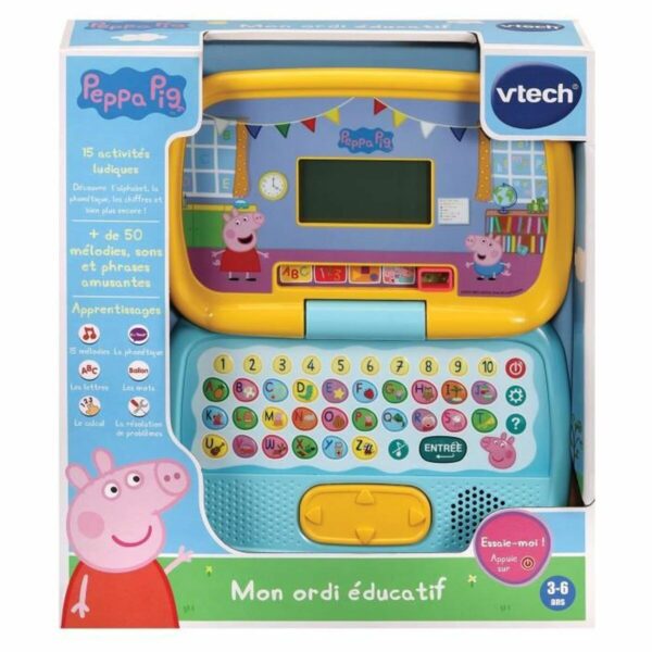 Komputer przenośny Vtech Peppa Pig 3-6 lat Interaktywna zabawka - obrazek 2