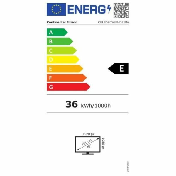 Smart TV Continental Edison CELED40SGFHD23B6 40" - obrazek 4