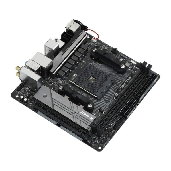 Płyta główna ASRock B550M-ITX/ac AMD B550 AMD AM4 - obrazek 3