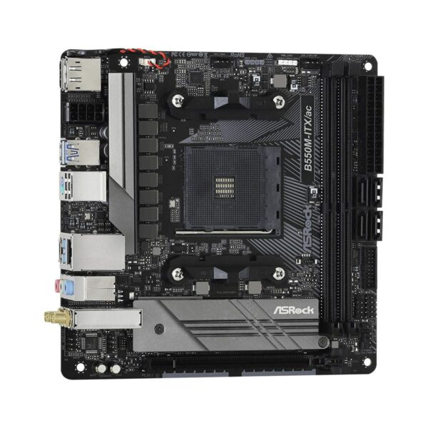 Płyta główna ASRock B550M-ITX/ac AMD B550 AMD AM4 - obrazek 4