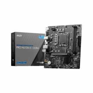 Płyta główna MSI PRO H610M-E DDR4 LGA 1700 H610 INTEL H610 DDR4 mATX