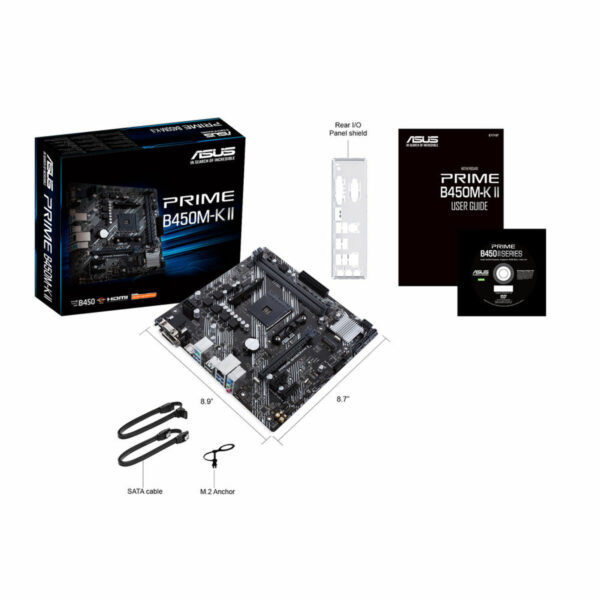 Płyta główna Asus 90MB1600-M0EAY0 mATX AM4 AMD B450 AMD AM4 - obrazek 2
