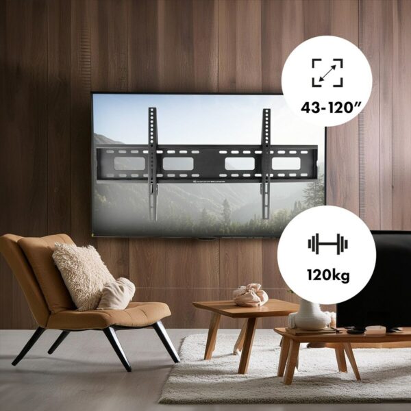 Uchwyt na TV MacLean MC-420 43" 120 kg - obrazek 2