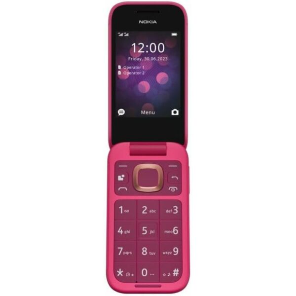 Telefon komórkowy Nokia 2660 FLIP Różowy 2,8" 128 MB - obrazek 3