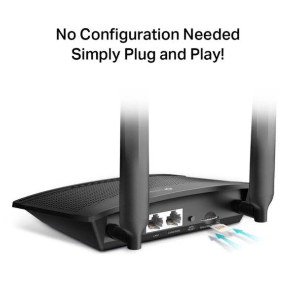 Router TP-Link TL-MR100 300 Mbps 4G LTE - obrazek 3
