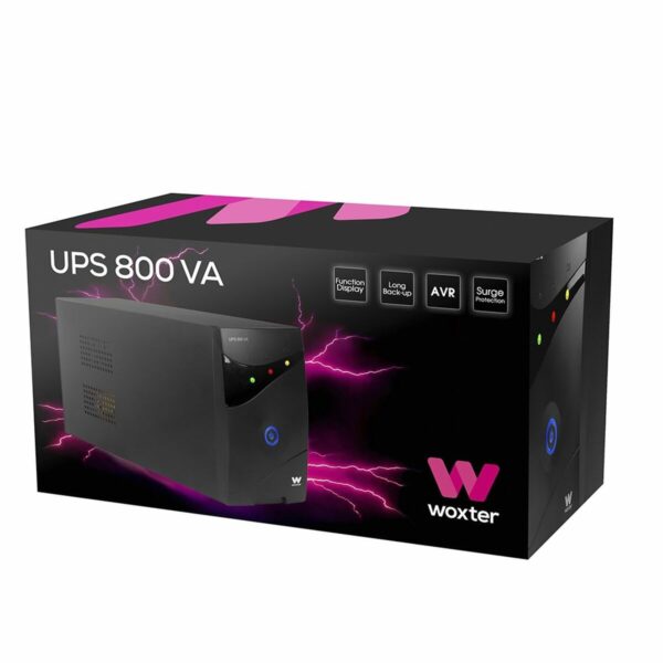Zasilacz awaryjny UPS Interaktywny Woxter PE26-063 800 VA - obrazek 4