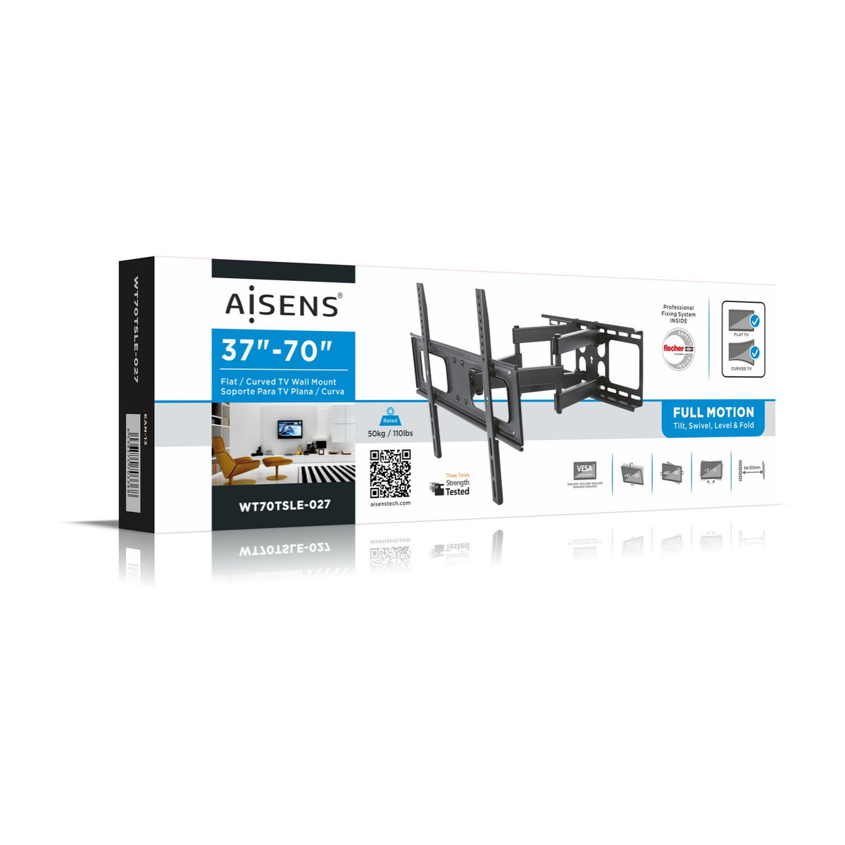 Uchwyt na TV Aisens WT70TSLE-027 50 kg - obrazek 5
