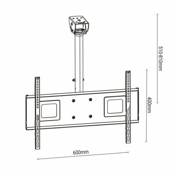 Uchwyt na TV TM Electron 32" - 65" 60 Kg - obrazek 2