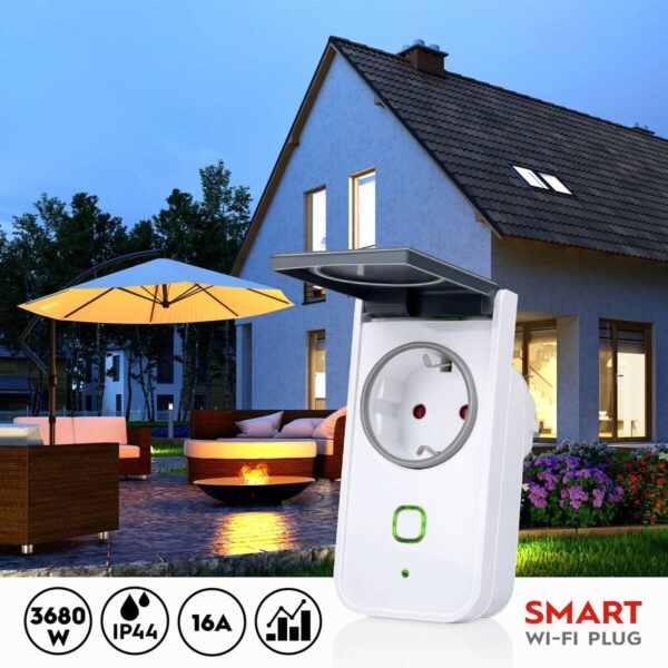 Inteligentny kontakt Alpina Smart Home Zewnętrzny Wi-Fi 230 V 16 A - obrazek 3