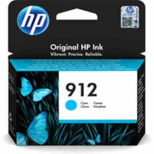 Oryginalny Wkład Atramentowy HP 912 2,93 ml-8,29 ml Turkusowy