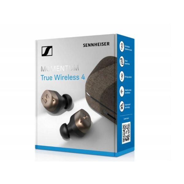 Słuchawki douszne Bluetooth Sennheiser Momentum True Wireless 4 Beżowy Brąz - obrazek 2