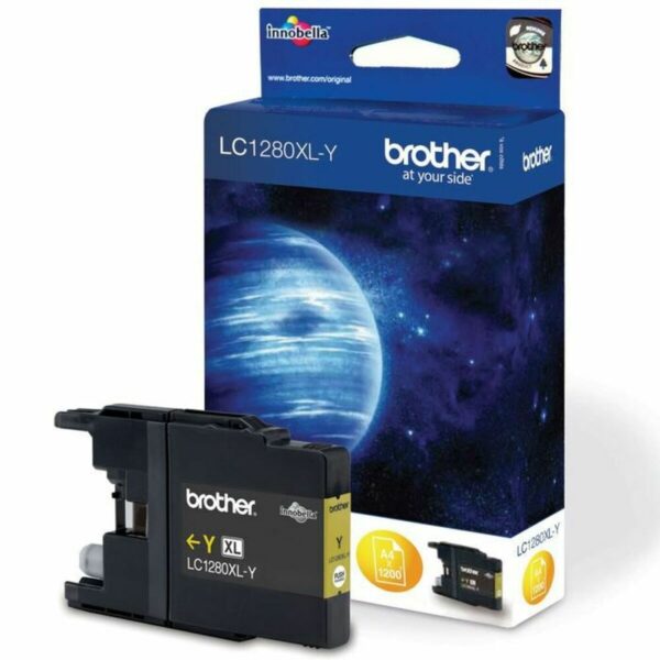 Oryginalny Wkład Atramentowy Brother 2075362 Żółty - obrazek 2
