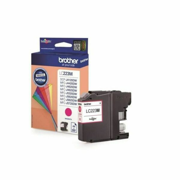 Oryginalny Wkład Atramentowy Brother LC-223MBP Magenta - obrazek 2