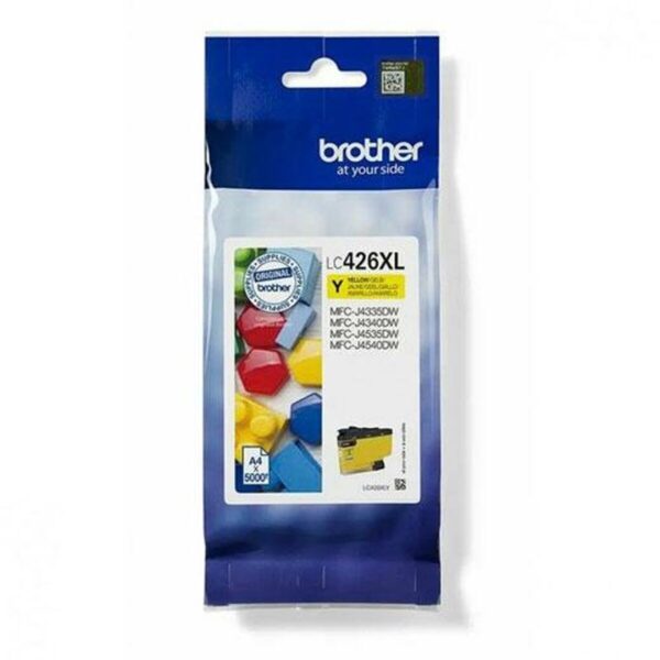 Oryginalny Wkład Atramentowy Brother MFC-J4340DW J4540DWXL J4540DW Żółty (5 Sztuk) - obrazek 2