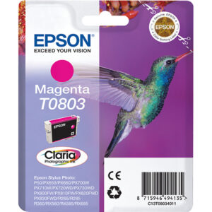 Oryginalny Wkład Atramentowy Epson C13T24384510 Stylus Photo R360 Magenta