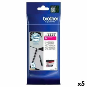 Oryginalny Wkład Atramentowy Brother HLJ6000 / MFCJ5945 6945 Magenta (5 Sztuk)