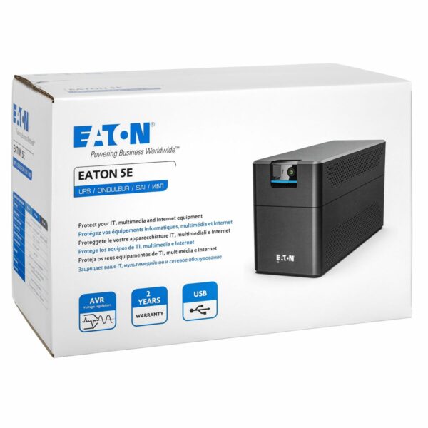 Zasilacz awaryjny UPS Interaktywny Eaton 5E Gen2 900 USB 480 W - obrazek 4