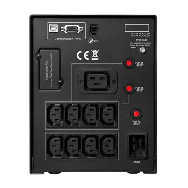 Zasilacz awaryjny UPS Interaktywny Cyberpower PR3000ELCDSL 2700 W - obrazek 3