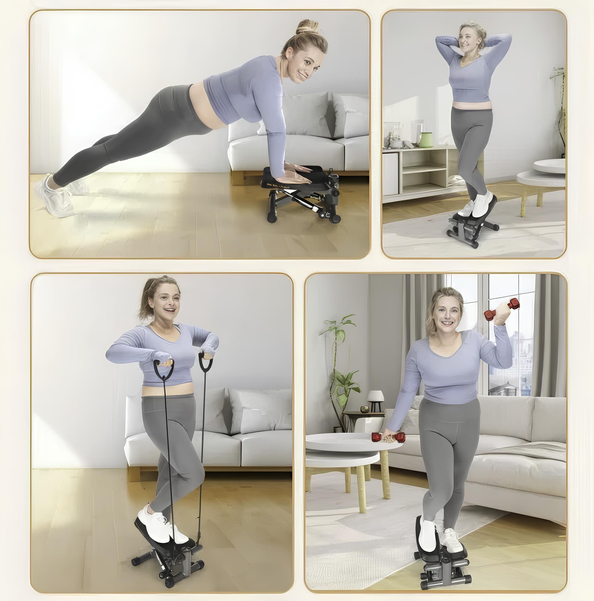 Stepper hydrauliczny HanTao Urządzenie do ćwiczeń nóg, obciążenie do 100 kg NIE KOMPLET - obrazek 5