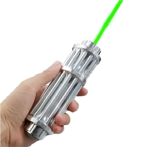 Wskaźnik laserowy mocny zielony zasięg 2 km laser do prezentacji astronomii lub zastosowań technicznych - obrazek 2