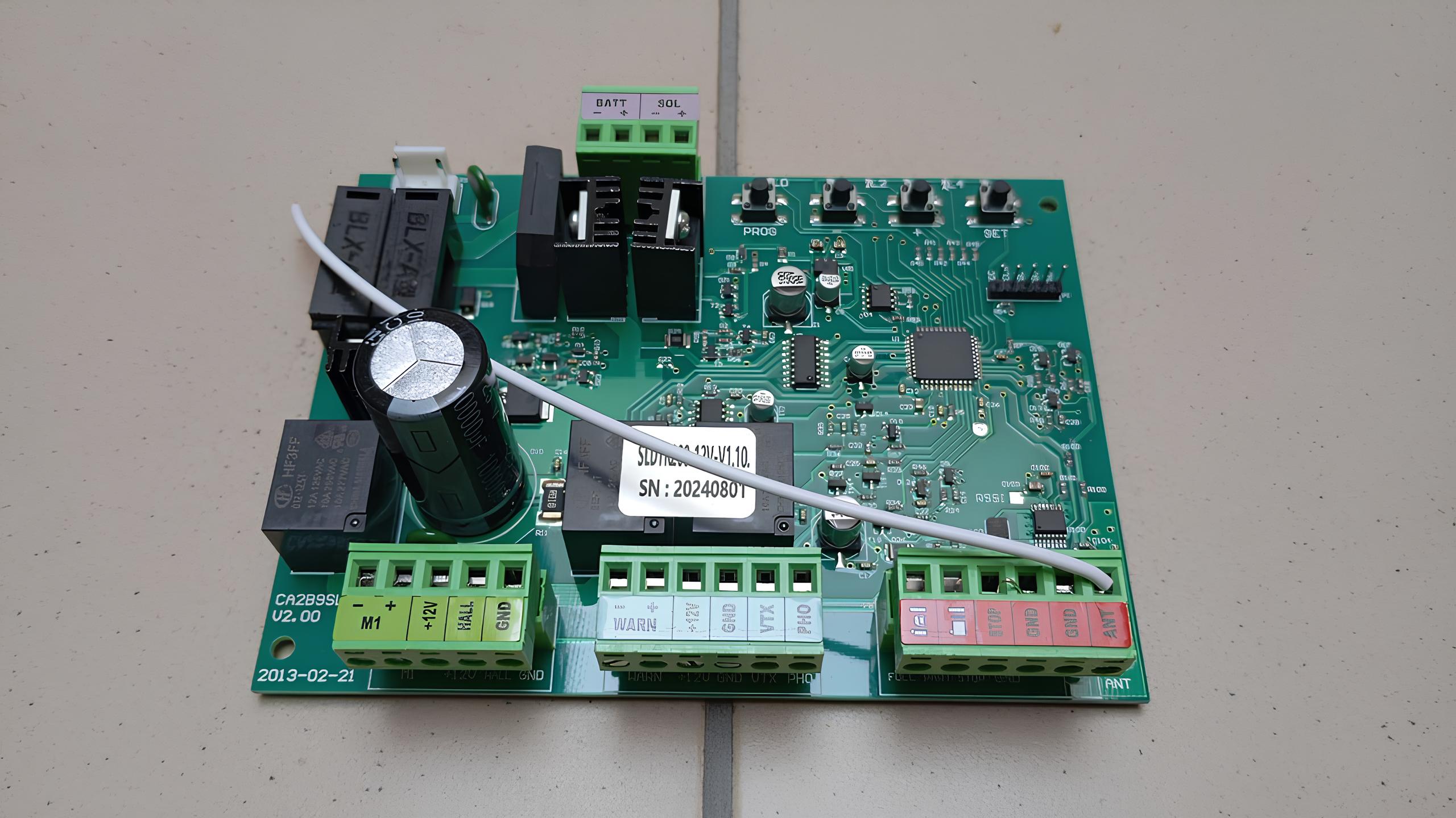Karta elektroniczna Alisontech CA2B9 V1.10 do bram przesuwnych Avidsen - obrazek 3