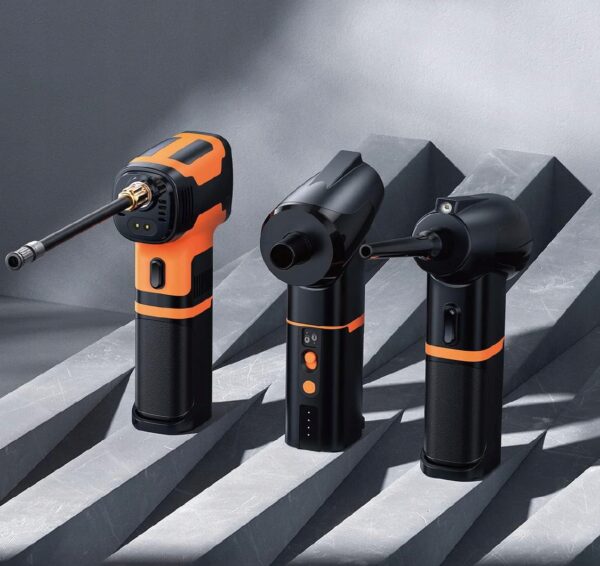 Bezprzewodowa pompka do opon samochodowych 160PSI 3 w 1 z baterią 7500 mAh - obrazek 4