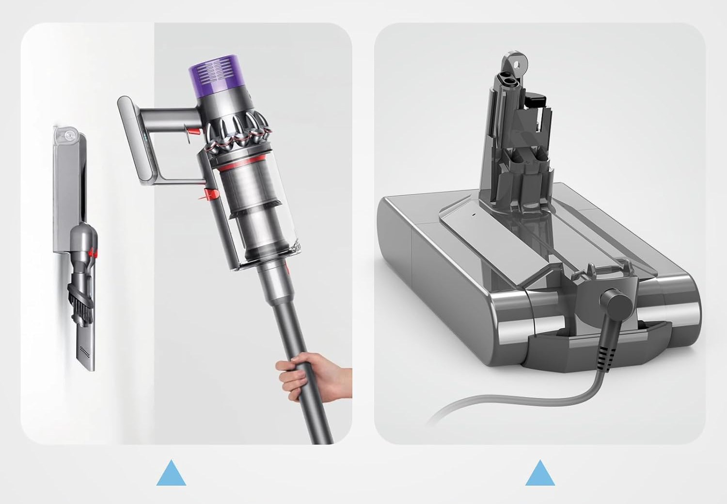 UŻYWANY Akumulator 3900 mAh do Dyson V11 25,2 V zapasowa bateria ASUNCEL - obrazek 2