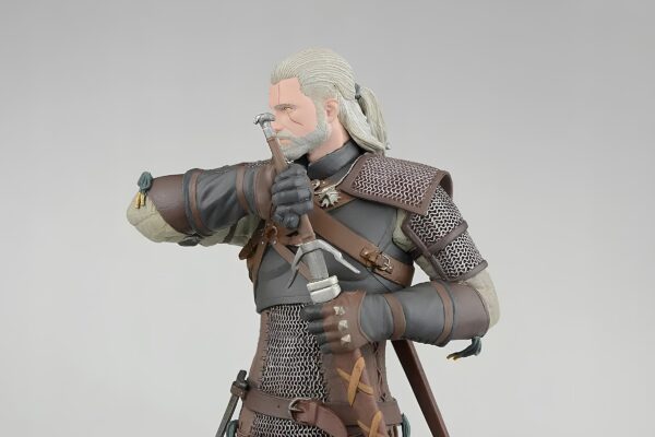 Wiedźmin 3 figurka figurka Heralta z Rivii 25 cm kolekcjonerska figurka z gry The Witcher do dekoracji i kolekcji - obrazek 3