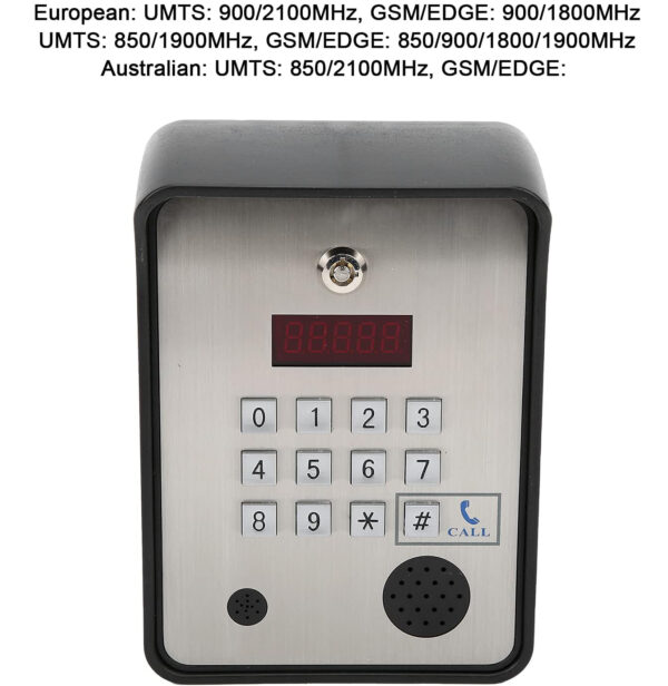 Bezprzewodowy system dostępu Dioche 3G/GSM z interkomem audio i pilotem - obrazek 6