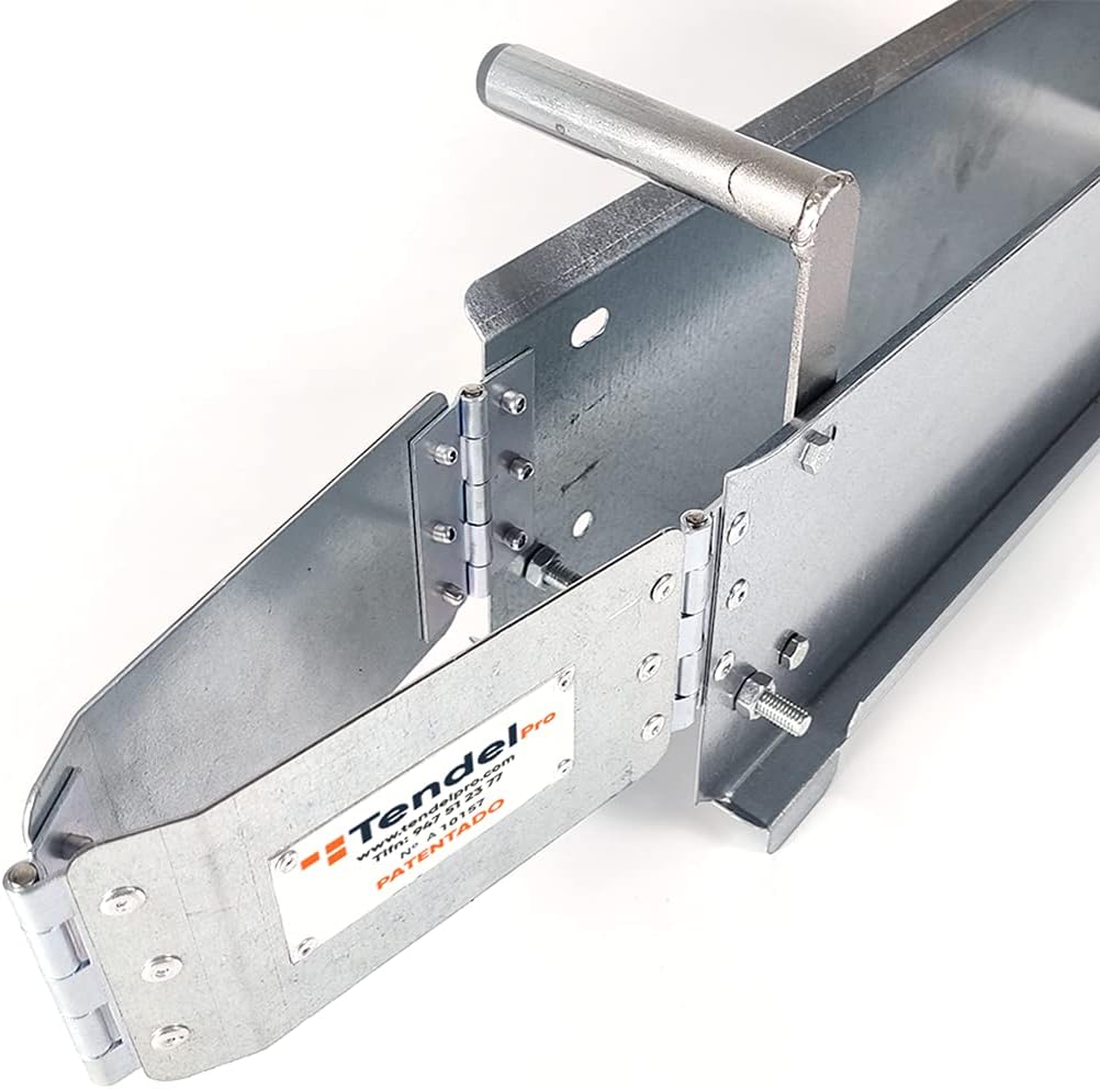 UŻYWANY F12 Mortar Slide TENDELXII srebrny prostokątny uchwyt mocujący aluminiowy