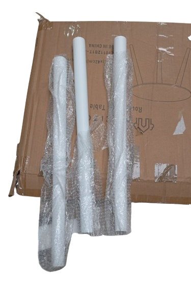 Używany Stolik boczny okrągły 42 cm, wysokość 51 cm skandynawski APICIZON - obrazek 8