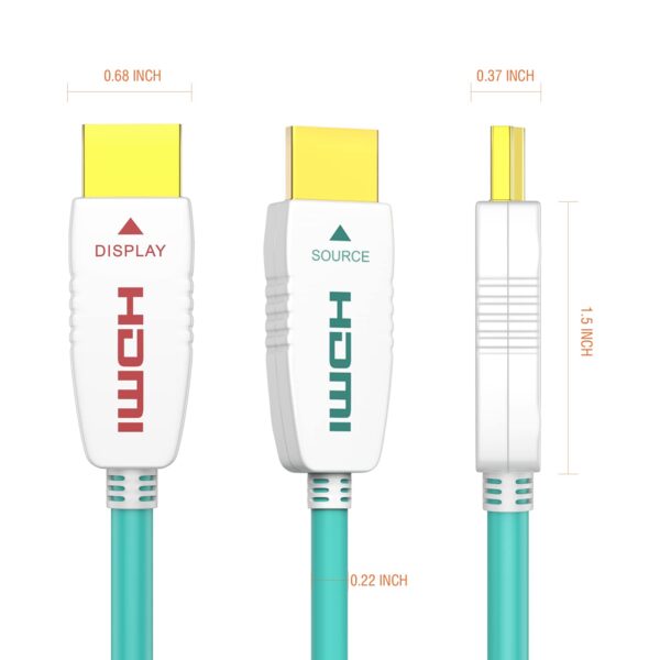 Kabel HDMI RUIPRO 2m, 8K, 48 Gbit/s, 8K60Hz 4K120Hz, HDCP2.2/2.3 - obrazek 2