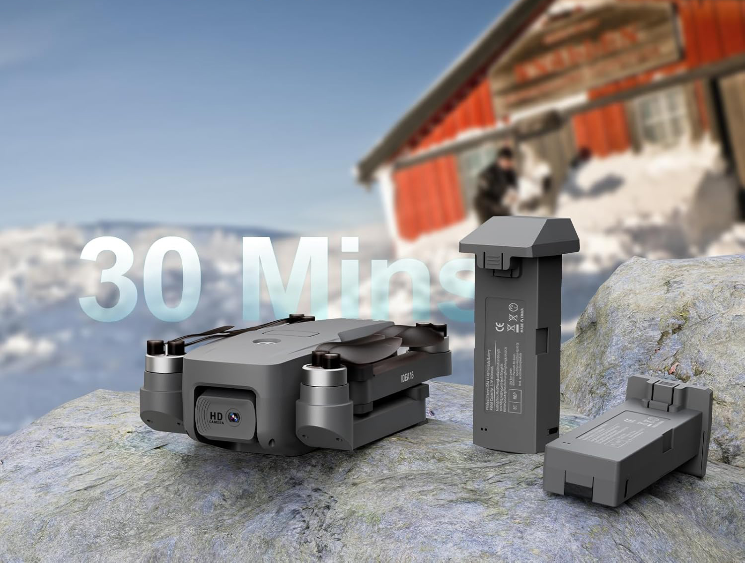 Dron 4K IDEA16/IDEA16P z silnikiem bezszczotkowym, WiFi 5GHz, Używany - obrazek 8