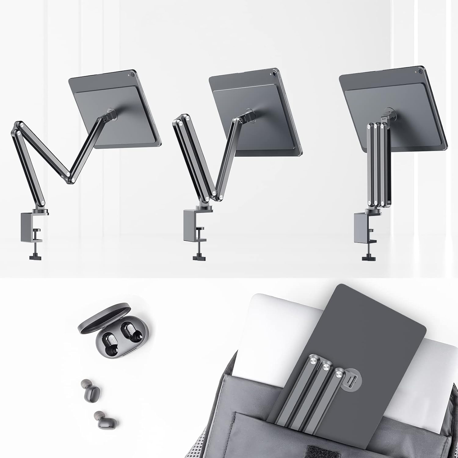 Magnetyczna podstawka KU XIU do iPad Pro 12.9, Powystawowy - obrazek 7