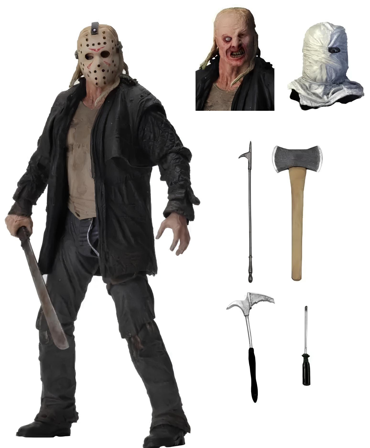 Figurka Jason Voorhees Piątek 13-go 18 cm kolekcjonerska figurka kultowego bohatera horrorów