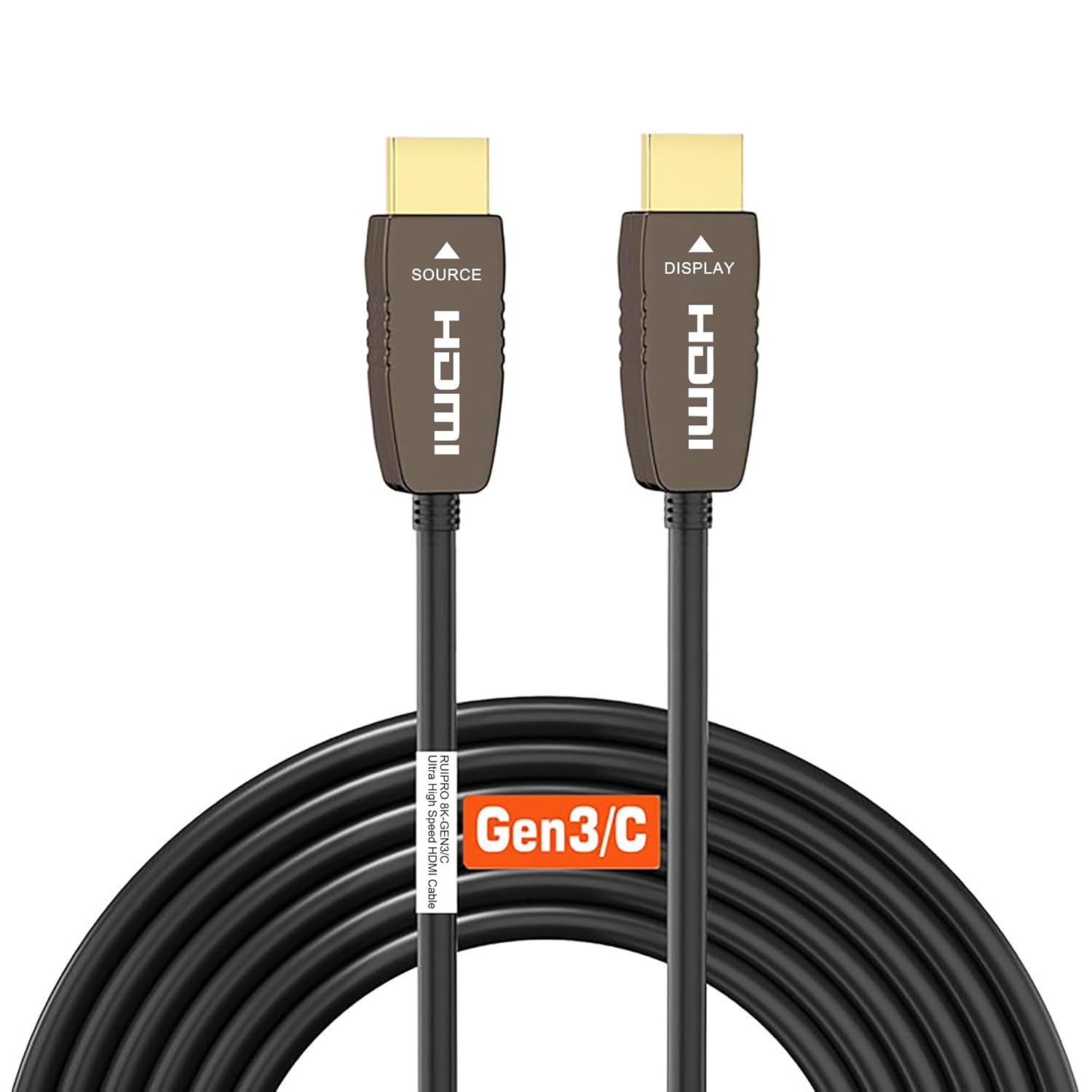 Kabel RUIPRO 8K CL2 HDMI 2.1 48 Gb/s 8K Dynamiczny HDR, 15 m