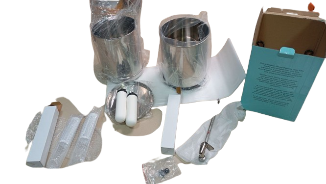 USZKODZONY/UŻYWANY System filtracji wody Newton 12L stal nierdzewna filtr fluoru i kamienia (x2) z kranem - obrazek 10