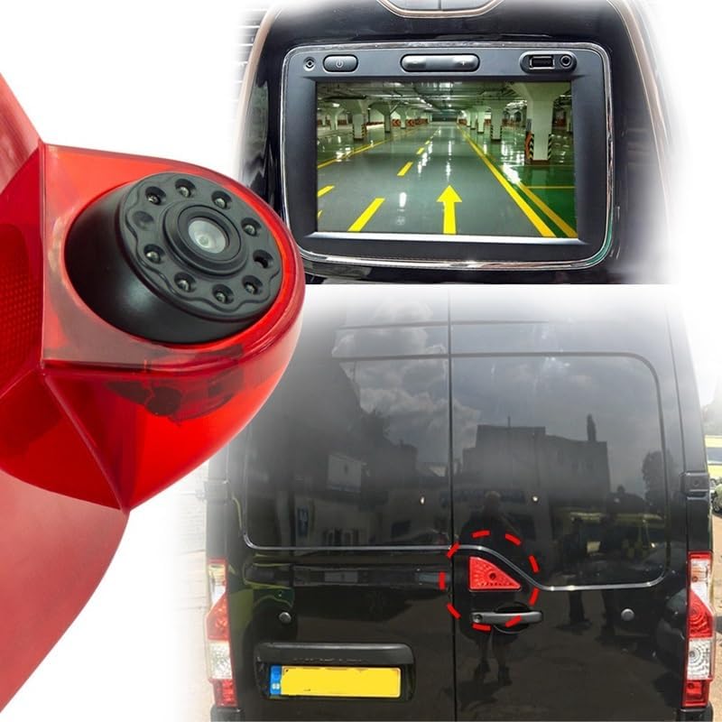 Kamera tylna do auta FURREN, tryb nocny dla Opel/Vauxhall Movano 2010+ - obrazek 2